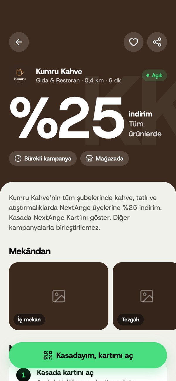 Bir markanın kampanya sayfası